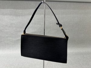 【中古品】 LOUIS VUITTON エピライン アクセサリーポーチ ポシェット アクセソワール M52942/AR0015 ノワール (管理番号：049104）