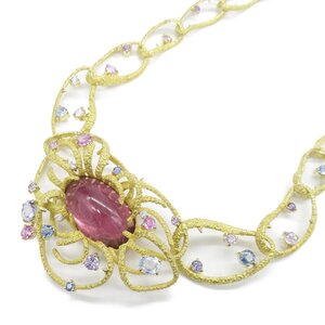 ジュエリー マルチ ネックレス ブランドオフ JEWELRY K18（イエローゴールド） ネックレス K18/750YG 中古 レディース