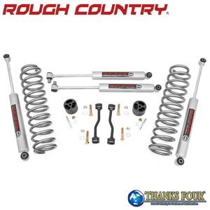 [ROUGH COUNTRY ラフカントリー]2.5インチ リフトアップキット/サスキット N3ショック付き Jeep ジープ グラディエーター JT/64830B