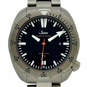 SINN ジン 1014.010-Solid.2LTI Diving Watch T1 EZM 14 ブラック 自動巻き J63413 セール