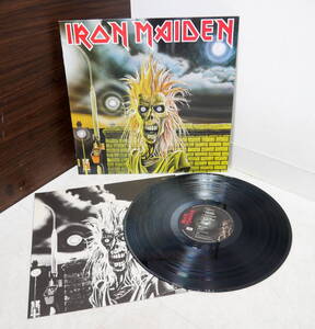 ▲(R608-E66)LP レコード IRON MAIDEN アイアン・メイデン S.T. 鋼鉄の処女 EMS-81327