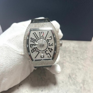 【美品】フランクミュラー ヴァンガード アフターダイヤ フルダイヤV45SCDT FRANCK MULLER vanguard 時計 腕時計 メンズ 