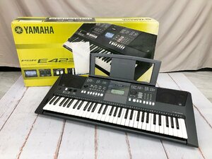 ■TS0907　Y3126　中古品　鍵盤楽器　電子キーボード　YAMAHA　ヤマハ　PSR-E423　　【ケース付き】