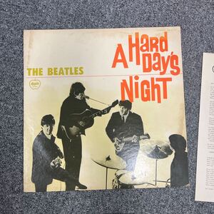 LP//国内盤/ペラジャケ☆ビートルズがやって来る ヤァ！ヤァ！ヤァ！ ODEON AP-8147 BEATLES A HARD DAY