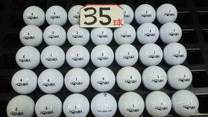 9795　A　本間ゴルフ　HONMA（D1）　ホワイト（マーカー無し）　35球