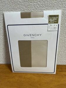 GIVENCHY　パンスト　パンティストッキング　M〜L マチ付　マチ付き　ベージュ　透明感　サポート　カカト付　ナイガイ　ジバンシー