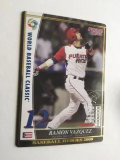 2009 WBC プエルトリコ ラモン バスケス 181