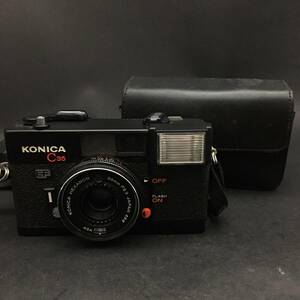 FG0904-32-3 KONICA コニカ C35 EF 38mm 2.8 フィルムカメラ コンパクト ケース付属 969740 60サイズ