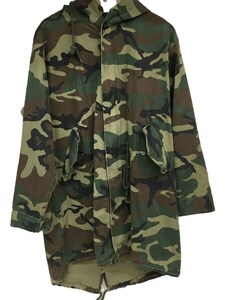 ROTHCO◆モッズコート/XS/コットン/カーキ/カモフラ/8952-53 CAMO