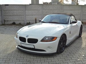 BMW Z4 E85 前期 フロント リップ スポイラー V2 / バンパー スプリッター アンダー ディフューザー カバー カナード エアロ