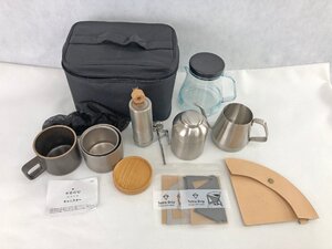 ★中古品★アウトレットコーヒーセット ツードリップポッド・コーヒーサーバーなど KOGU