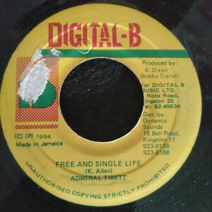 Adimral Bailey / Free And Single Life 