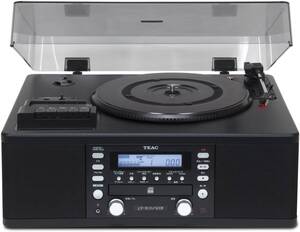 【中古】TEAC CDレコーダー ターンテーブル/カセットプレーヤー付 LP-R550USB-B