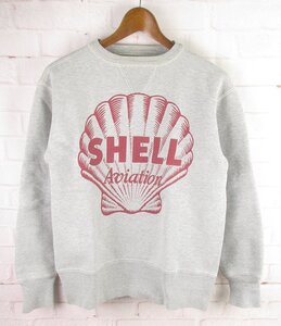 LFW20871 BOOTLEGGERS ブートレガーズ スウェット SHELL 36 グレー