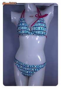 ROXY SPORTS BIKINI　ロキシー　スポーツビキニ　上下セット　Mサイズ　ビーチバレー・ウォータースポーツにも！