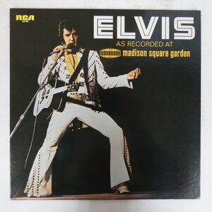 48036067;【国内盤/見開き】Elvis Presley / Elvis As Recorded At Madison Square Garden エルヴィス・イン・ニューヨーク