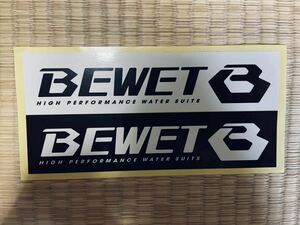 ☆売切☆BEWET/ビーウェット/ステッカー/シール/非売品/ロゴ/マーク/サーフィン/