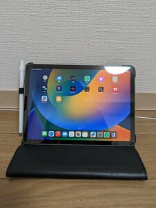 apple ipad air 第4世代　グリーン　64GB　ガラスフィルム、タッチペン、カバー付属　SIMフリー　wifi