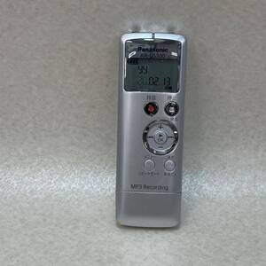 J2124★中古品★ジャンク品★Panasonic ICレコーダー シルバー RR-US300 MP3Recording 通電のみ確認済み