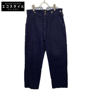 Amvai Denim アンバイ 【AMVAI DENIM】インディゴ P001EM 100本限定 デニムパンツ 小林学氏監修 ブルー M ボトムス デニム メンズ 中古