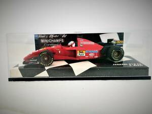 1995　フェラーリ　F1　412　T2　ジャン　アレジ　 フィギュア付き　 ビンテージ　ミニチャンプス　PMA 　超精密　激レア　絶版