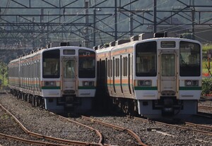 D1014 三岐鉄道 211系（仮） 鉄道写真