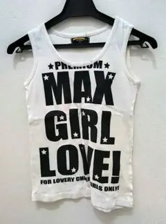 ＭＡＸＧＩＲＬ キッズ　タンクトップ　トップス