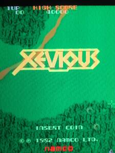 アーケード ゲーム基板 ★ ナムコ ゼビウス 基板 動作確認済 ★ Xevious Namco 1982年 シューティング