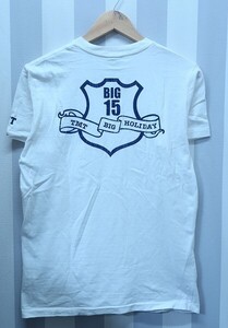 2-0198B/TMT BIG 15 半袖VネックTシャツ 送料200円 