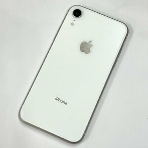 【中古/ジャンク】SoftBank iPhoneXR 64GB ホワイト 赤ロム保証 【送料無料/名古屋大須店】