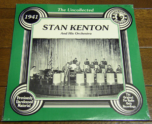 未開封 Stan Kenton And His Orchestra The Uncollected 1941 - LP/40s,SWING,BIG BAND,Artistry In Rhythm,Safari,Hindsight Records