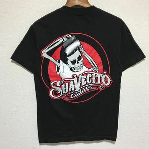 [送料無料]SUAVECITO POMADE/スアベシートポマード/ビッグロゴTシャツ/ブラック/Sサイズ