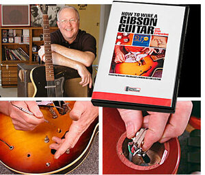 Gibson 配線テクニックDVD 、How to wire a Gibson Guitar、新品
