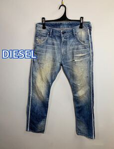 ■DIESEL ディーゼル■クラッシュダメージBOROジーンズ:W30☆TS-299