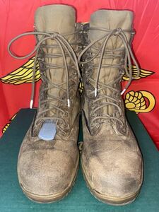 中古　belleville US ARMY 312ST スチールトゥブーツ　TAN カラー　10.5インチ　約28.5センチ