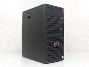 ■※ 【セール実施中!】 現状品 富士通/FUJITSU サーバー PRIMERGY TX1310 M3 XeonE3-1205 v6/メモリ16GB/HDD500GB×2/DVD-ROM/OS無し