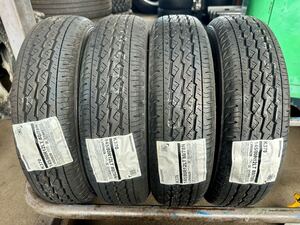 送料無料　新品未使用　145/80R12 80/78N LT （ブリジストン）K370 4本 A.1