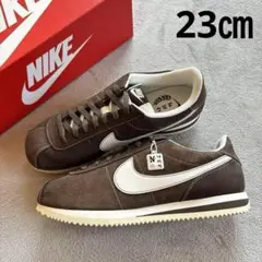 新品 NIKE CORTEZ SE ハングルデイ コルテッツ ブラウン 23