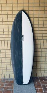 新入荷！新品！未使用！2024 AGENCY BULL ANT PU 5’10” 43L FCS2 5 プラグ　クリアx ブラック