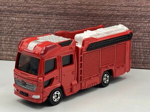 即決有★トミカ No.119 モリタ 13mブーム付多目的消防ポンプ 自動車 MVF 消防★ミニカー