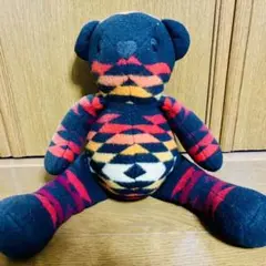 希少ヴィンテージ PENDLETON テディベア コンチョ ぬいぐるみ