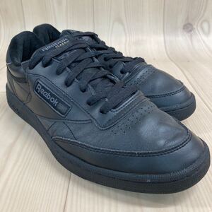 GFK6 Reebok リーボック CLUB C 85 クラブシー85 カジュアルシューズ ウォーキングシューズ ブラック メンズ 27.5cm