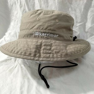 カリマー パッカブル トラベラーハット KARRIMOR PACKABLE TRAVELLER HAT ナイロン　ハット 帽子 日差　紫外線対策　男女兼　顎紐付　登山