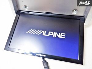 保証付 通電OK ALPINE アルパイン 10.2インチ 天井 フリップダウンモニター TMX-R2200 棚E5