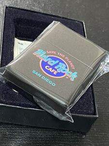 zippo ハードロックカフェ ダブルイヤー サンディエゴ 希少モデル ヴィンテージ Hard Rock CAFE SAN DIEGO ケース 保証書付き