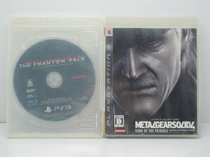 PS3 METAL GEAR SOLID THE PHANTOM PAIN / METAL GEAR SOLID 4 GUNS OF THE PATRIOTS 