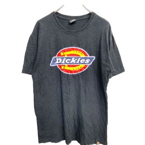 Dickies 半袖 プリントTシャツ Mサイズ ディッキーズ ブラック 古着卸 アメリカ仕入 t2405-3371