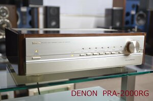 DENON デノン　PRA-2000RG　 LC-OFC巻線MC昇圧トランス搭載プリアンプ　　　（1052）