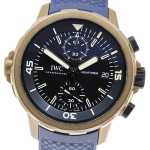 IWC IWC SCHAFFHAUSEN IW379503 アクアタイマー クロノグラフ エクスペディション 自動巻き メンズ 良品 _819657