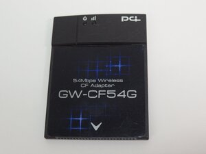 ユ■/Zク4771　PLANEX 54Mbps 無線LANコンパクトフラッシュアダプタ GW-CF54G 動作未確認 中古 ジャンク